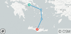  Das Beste der griechischen Inseln (Premium) - 8 Tage - 4 Destinationen 