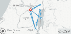  Jerusalem, Masada, Bethlehem &amp; Jericho, 3 Days - 10 destinations 
