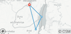  Christliches Jerusalem &amp; Masada - 3 Tage - 4 Destinationen 