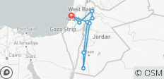  Jordanie classique, 4 jours. - 9 destinations 