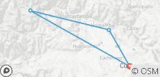  4 JOURS DE VOYAGE À TRAVERS CUSCO, LA VALLÉE SACRÉE ET MACHUPICCHU - 4 destinations 