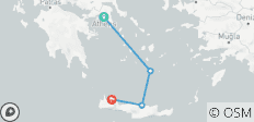  8 Days Athens, Santorini &amp; Crete Tour - Standard - 4 destinations 