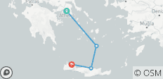  8 Days Athens, Santorini &amp; Crete Tour - Premium - 4 destinations 