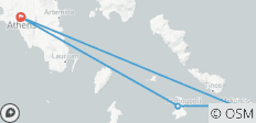  Athens, Syros &amp; Mykonos Tour - 7 Days - Standard - 4 destinations 
