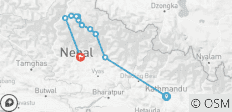  Circuit court de l\'Annapurna - 8 jours - 11 destinations 