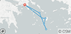  Athen &amp; 5 Griechische Inseln (Premium) - 13 Tage - 7 Destinationen 