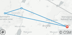  Ol Doinyo Lengai - 7 dagen - 4 bestemmingen 