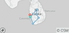  Sri Lanka Luxusreise - 6 Destinationen 