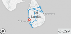  Sri Lanka Sun &amp; Sand - 12 Days - 11 destinations 