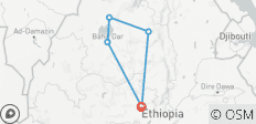  Northern Ethiopia - 6 Days - 5 destinations 