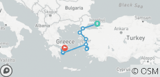  Aromen der Türkei und Griechenlands - 12 Destinationen 