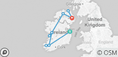  Die Highlights von Irland (from Dublin to Belfast) - 11 Destinationen 