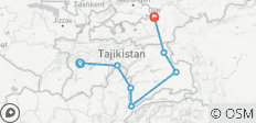  Dushanbe naar Osh - 7 bestemmingen 