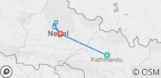  Kurzer Annapurna Base Camp Trek - 7 Tage - 7 Destinationen 