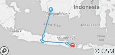  3 Inseln in Indonesien: Borneo, Java &amp; Bali - 9 Destinationen 