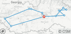  Cyclisme en Géorgie - 13 destinations 