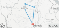  Northern Ethiopia 7 Days - 5 destinations 