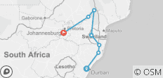  Strand, Busch &amp; Kultur Rundreise Südafrika 2022 - 12 Tage - 8 Destinationen 