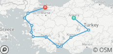  Exclusieve rondreis Turkije - 12 bestemmingen 