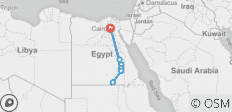 Ägypten mit 3 Tage Nilfahrt &amp; Abu Simbel - 9 Nächte - 8 Destinationen 
