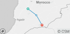  Wüstenausflug von Marrakesch nach Chegaga - 3 Tage - 3 Destinationen 