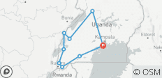  15 Tage Uganda Gorilla und Gamesafari Urlaub - 9 Destinationen 