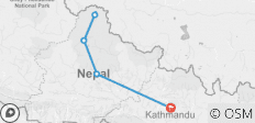  Upper Mustang Trekking Tour - 17 Tage - 7 Destinationen 