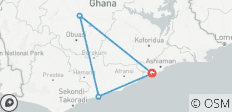  Footprint of Slave Route - 4 destinations 