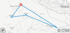  7 jours Triangle d\'Or avec Varanasi incluant des billets de train de luxe - 5 destinations 