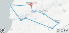  Südmarokko Erlebnisreise (einschließlich Taroudant) - 11 Destinationen 