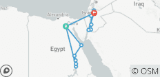  16 jours Égypte et Jordanie Joyaux - 14 destinations 