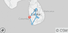  Entdecke Sri Lankas Kulinarik - 8 Destinationen 