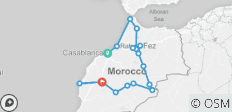  Marokko Rundreise - 17 Destinationen 