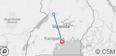  Uganda Safari zu den Murchison Falls - 3 Tage - 3 Destinationen 