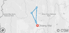  Chiang Mai Trail Experience - 4 destinations 