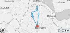  Historischen Stätten Äthiopiens - 10 Destinationen 