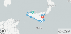  Grote rondreis door Sicilië, van Palermo tot Taormina - 14 bestemmingen 