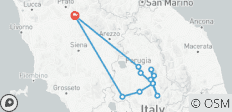  Private Experience: The Best of Umbria Through History, Flavors and Relaxation - 13 destinations 