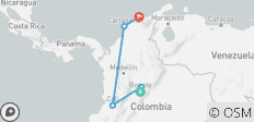  Colonial Colombia - 10 Days - 5 destinations 