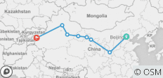  Essentiële China Zijderoute 12D: Xian, Zhangye, Jiayuguan, Dunhuang, Turpan, Kashgar - 8 bestemmingen 