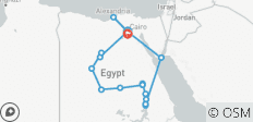  19 días el Cairo, safari por el desierto hasta Luxor, crucero por el Nilo, Sharm el Sheij y Alejandría - 23 destinos 