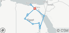  20 Days Cairo, Desert Safari to Luxor, Nile Cruise, Sharm El Sheikh &amp; Alexandria - 15 destinations 