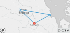  Asmara, Keren &amp; Massawa - 6 Tage - 4 Destinationen 