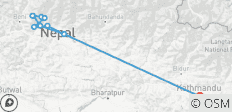 Trek Ghorepani-Poon Hill, 10 jours