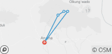  Mount Meru Wanderung - 3 Tage - 5 Destinationen 