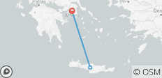  8 días Experiencia Atenas y Creta - autoguiado - 3 destinos 