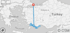  Kreuzfahrt an der türkischen Küste - 16 Destinationen 