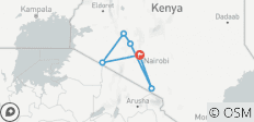  7 Days Amazing Safari To Masai Mara Nakuru Naivasha And Amboseli Parks - 6 destinations 