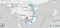  Plongez dans les profondeurs : Vietnam et Cambodge - 7 destinations 