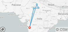  Private 3-Day Golden Triangle Trip from Pune: Taj Mahal Sunrise, Luxury Hotels, Flights, and Skip-the-Line Tickets - 5 destinations 